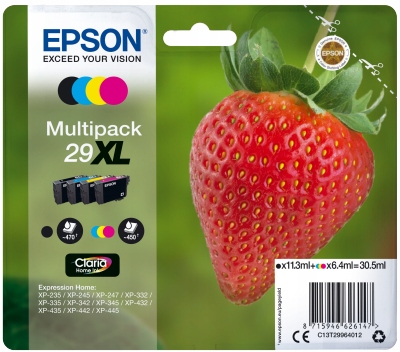Epson Multipack 4-colours 29XL Claria Home Ink C13T29964012