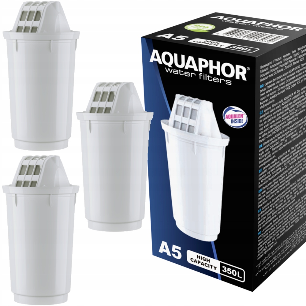

3x Filtr do wody Aquaphor wkład filtrujący A5