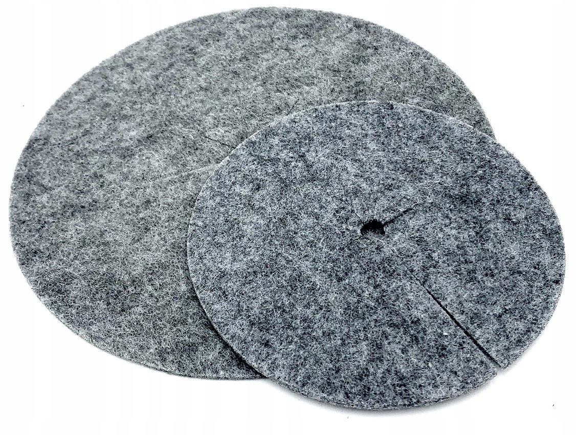 Filcové krúžky do kvetináčov Okrúhly priemer 80 cm 5 mm Hrúbka 100 Ks