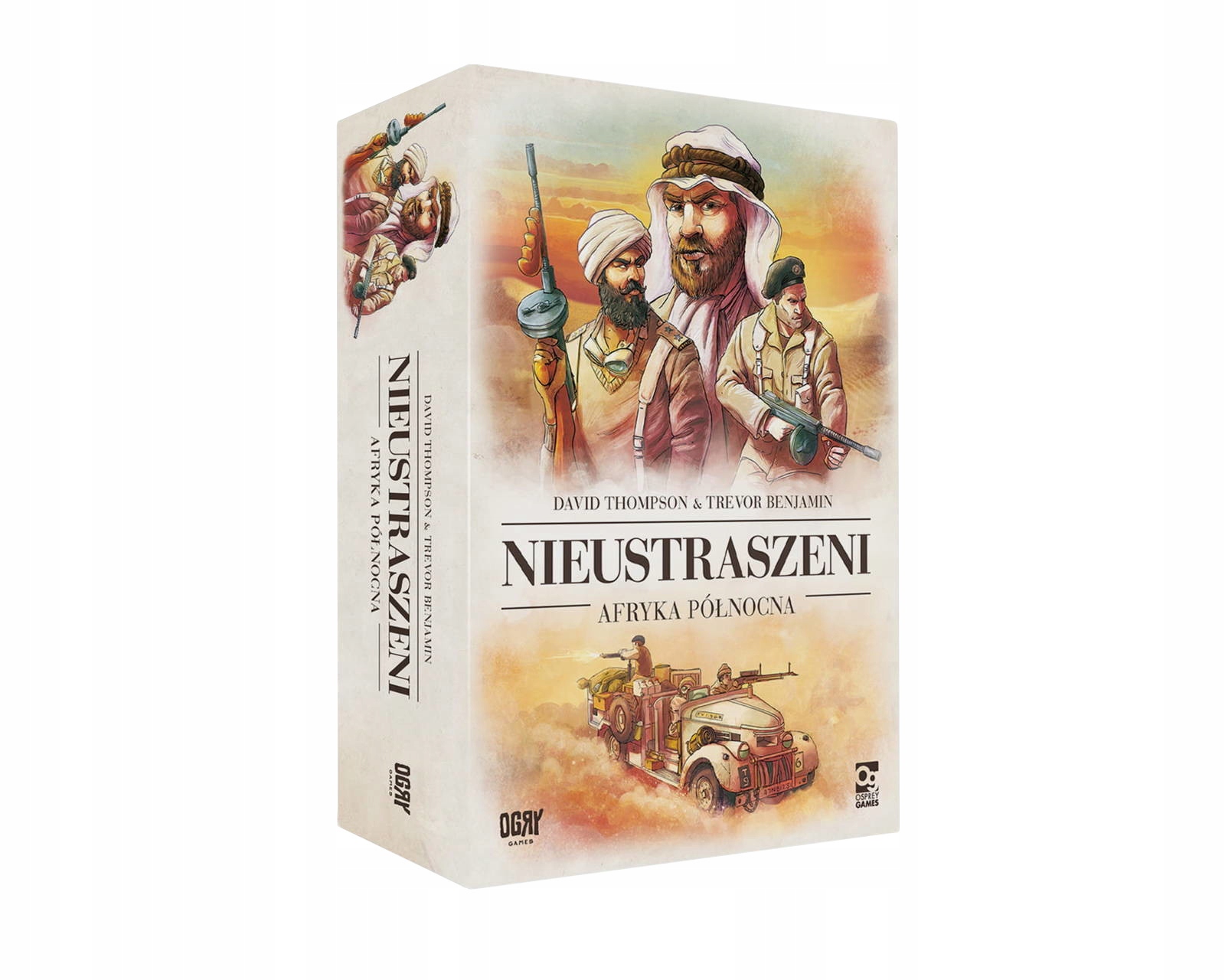 Nieustraszeni Afryka Północna gra planszowa