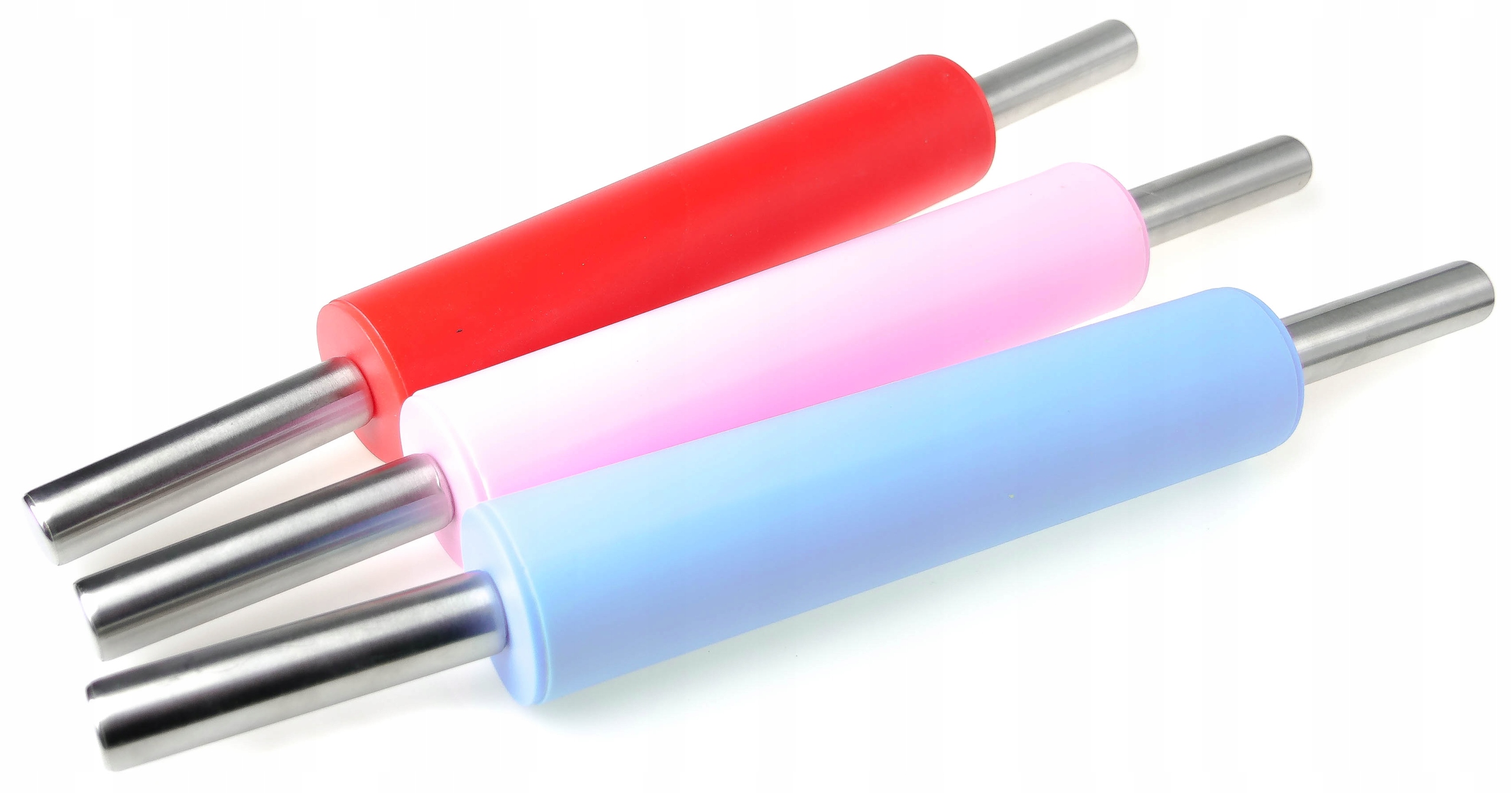 

Wałek Silikonowy Do Ciasta Obrotowy stal 44 cm