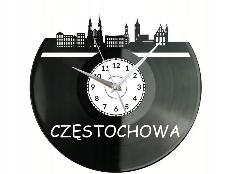 Čenstochová Město Polsko Nápad na Dárek Nástěnná Dekorace z vinylové desky