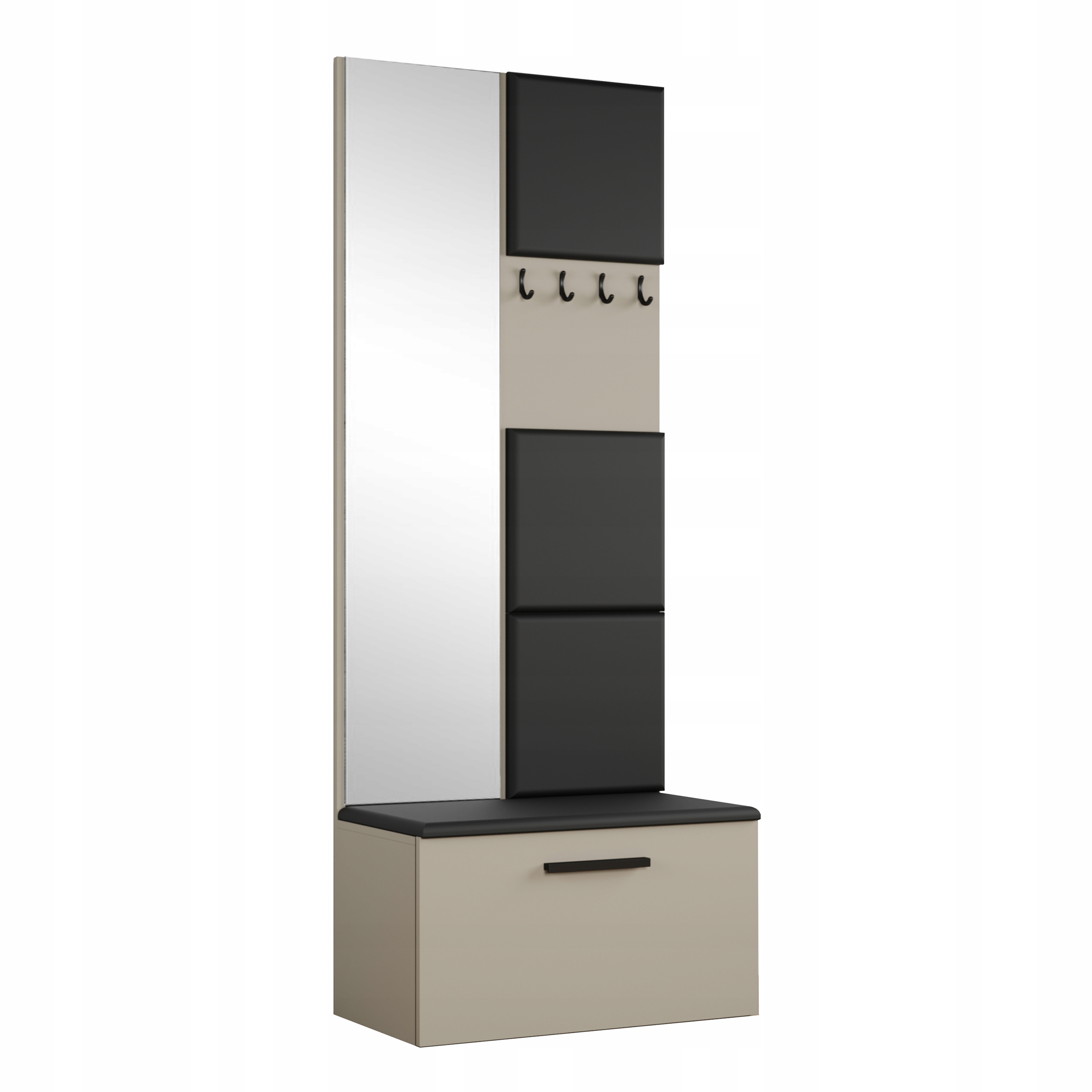 Šatní skříň Modulo 80,6/204/40 cm do předsíně Moderní Kašmír