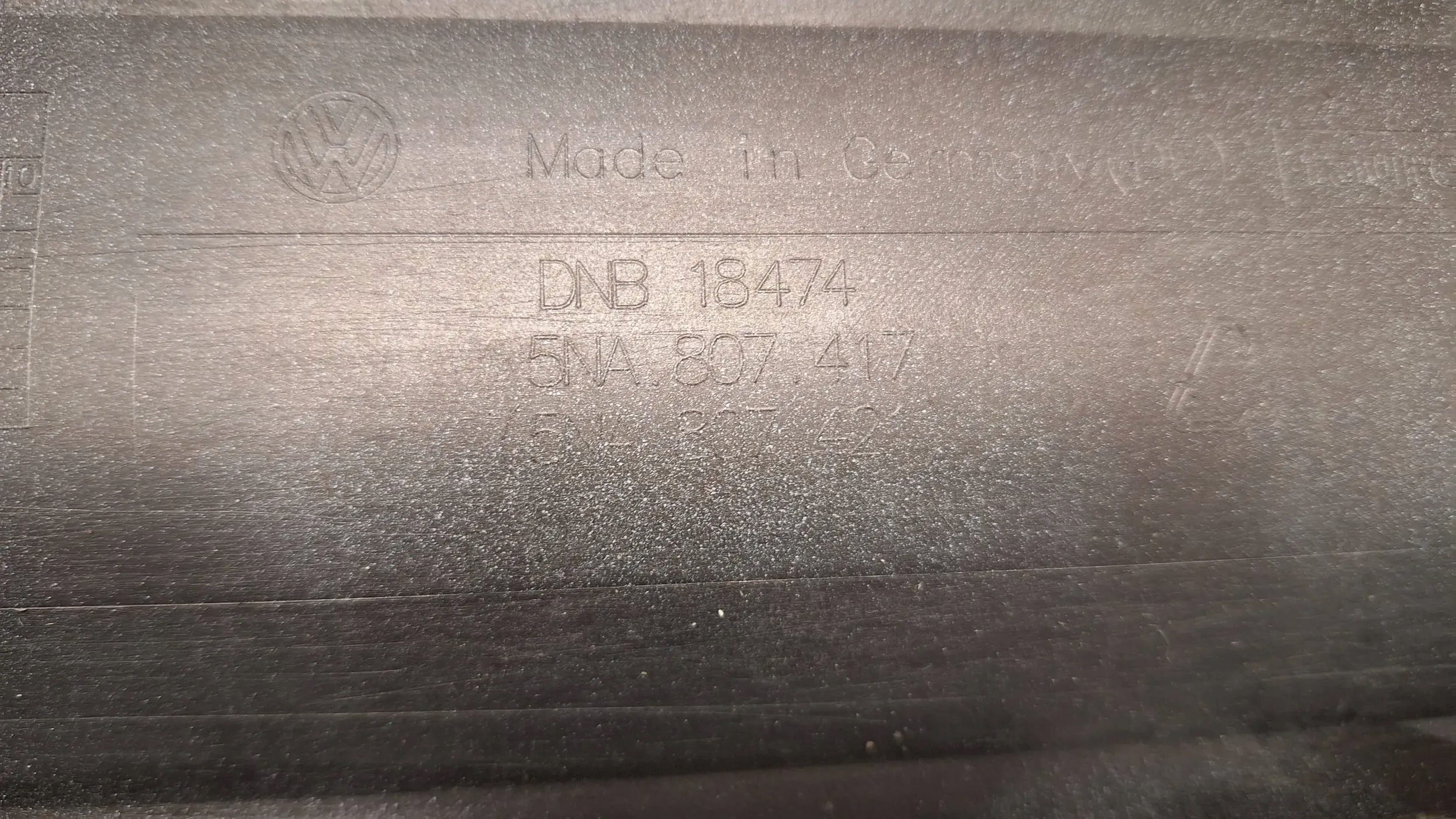 STOSSSTANGE HECK 5NA807417 VW TIGUAN II 15
