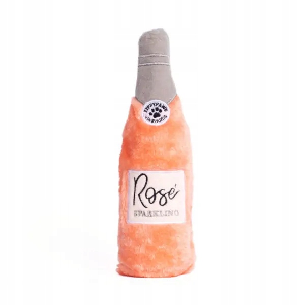

Zippy Paws Pluszowy pokrowiec na butelkę Rose