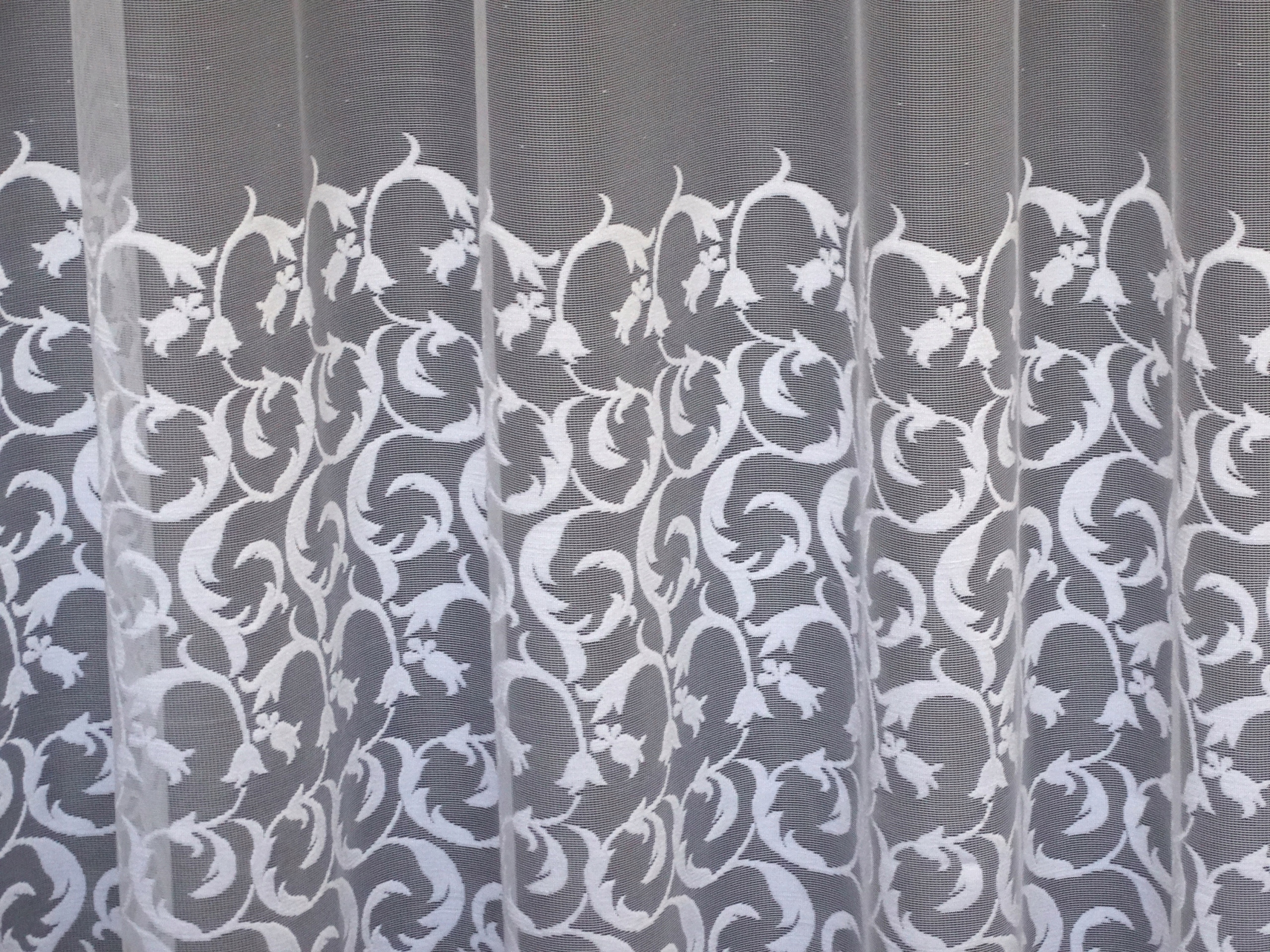 Mg Záclona 618/308 Bílá 400x180 cm Hotová Obšitá M