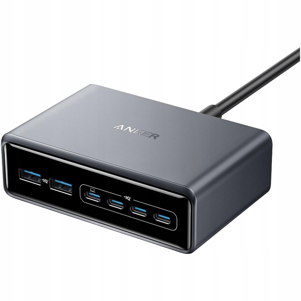 Napájací hub Anker Prime Charger 200W, čierna