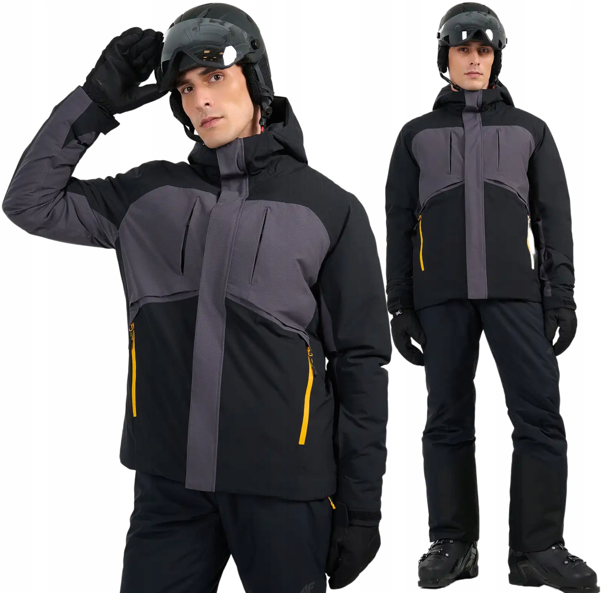 Męska Kurtka Narciarska 4F Zimowa Membrana 10000 TTJAM0791