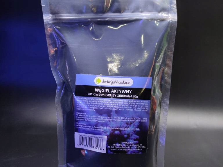 

Węgiel aktywny Jm Carbon 1000ml Gruby