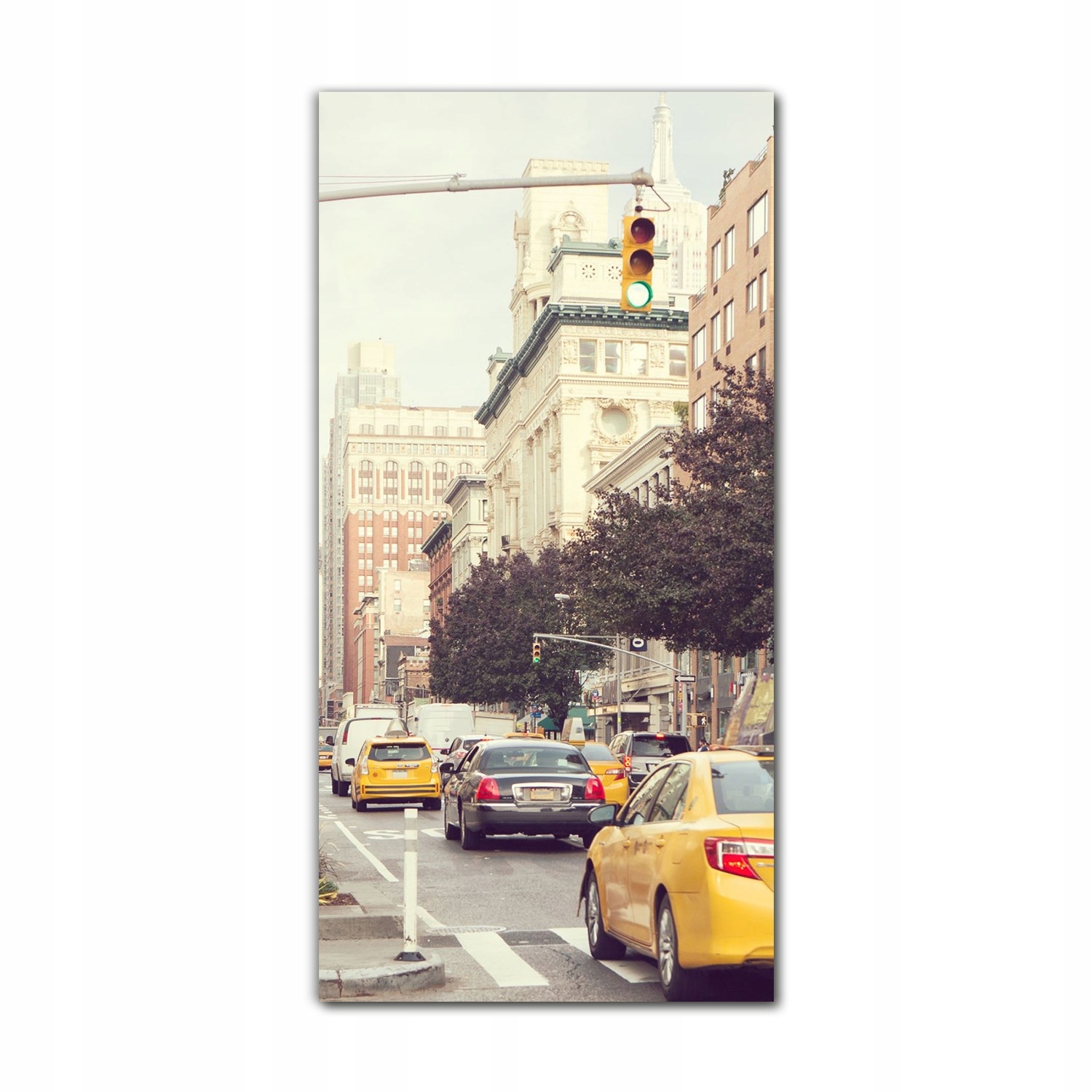 

Obraz na szkle do kuchni 70x140 Manhattan budynki