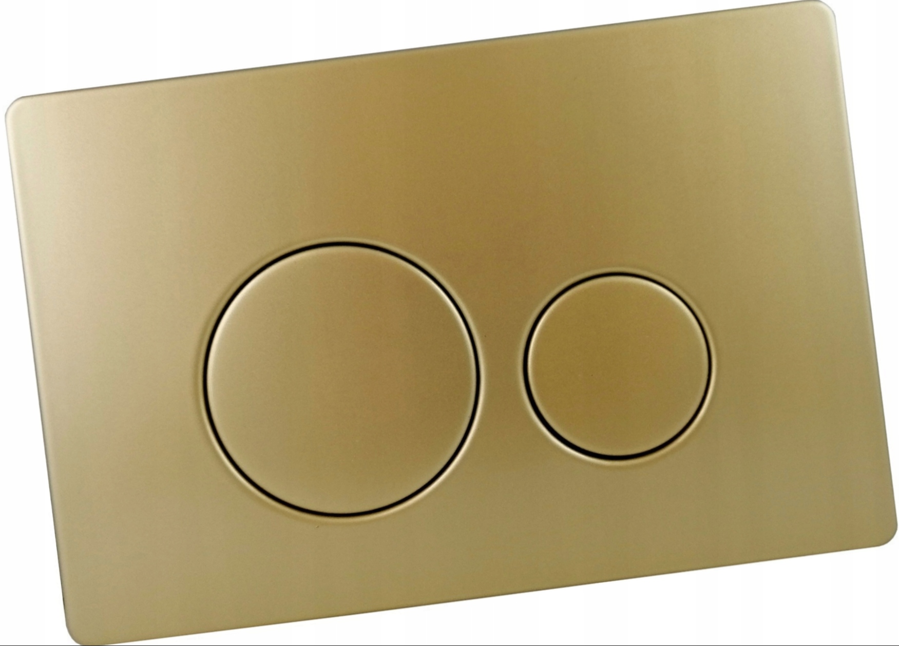 Splachovacie tlačidlo nerezová oceľ zlaté pre Wc rošt Kolo Technic Gt D