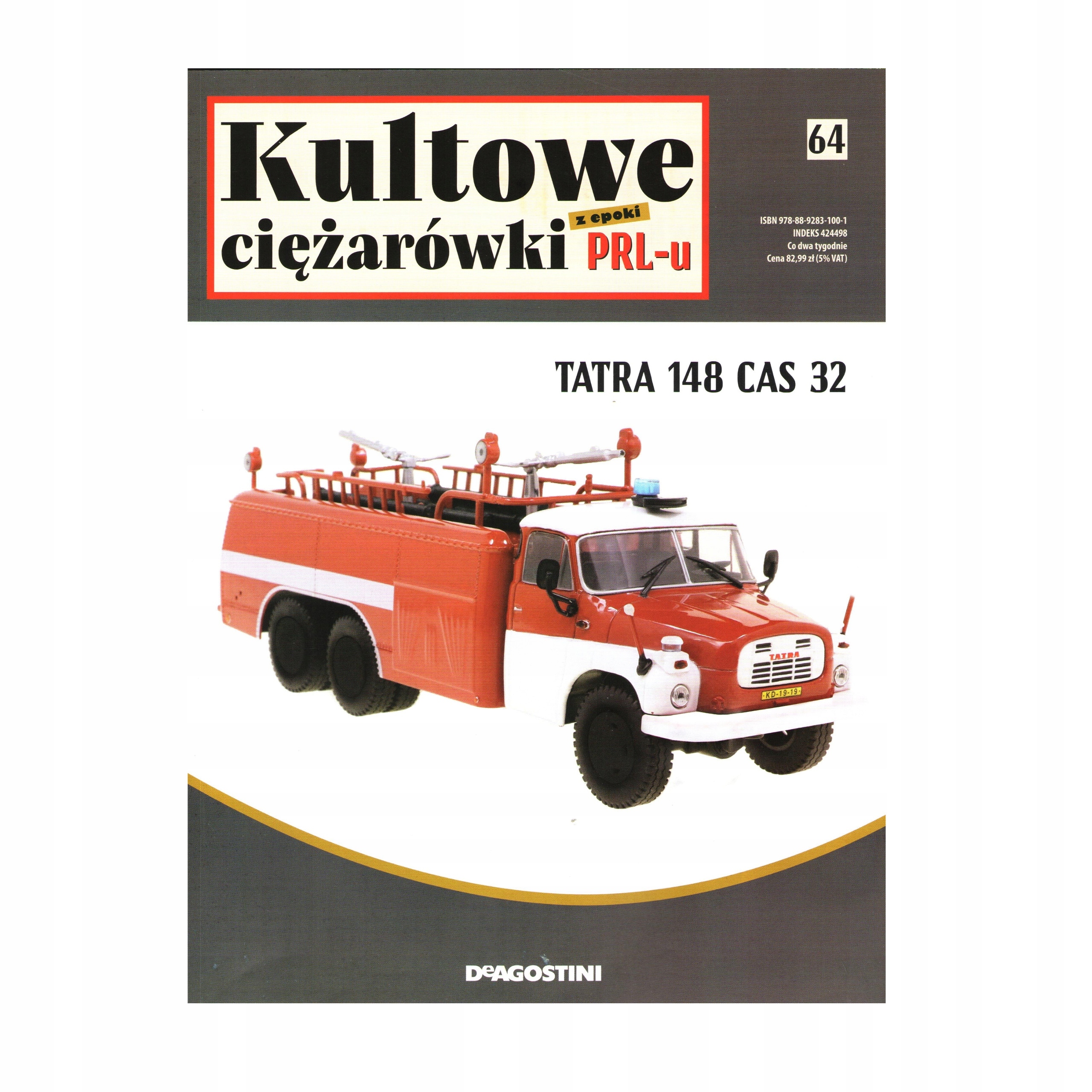 KULTOWE CIĘŻARÓWKI PRL-u TATRA 148 CAS 32- STRAŻ nr 64
