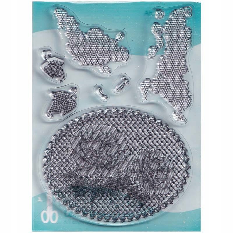 Stempel Leane Lace oval Roses