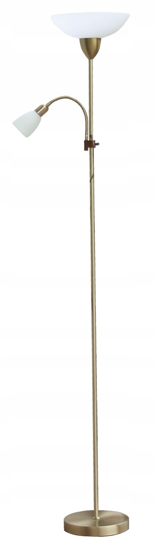 Stojací lampa Diana 4068 E27 60W E14 40W mosaz/zlatá Rabalux