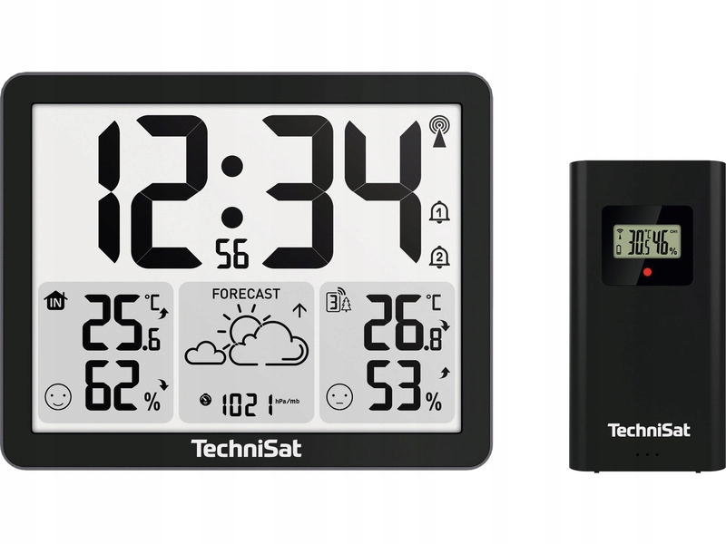 Stacja pogody Technisat Imeteo 310 Czarny