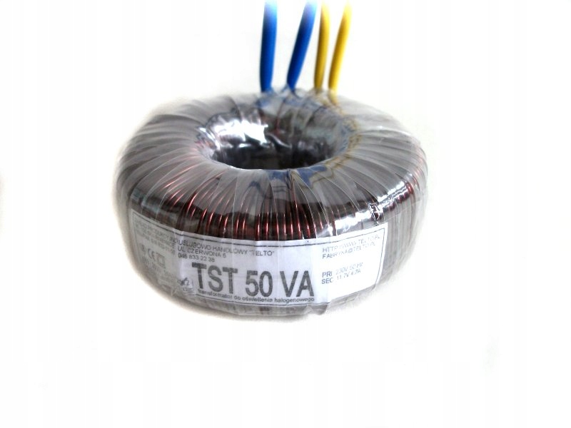 Transformator halogenowy TS 50VA 11,7V