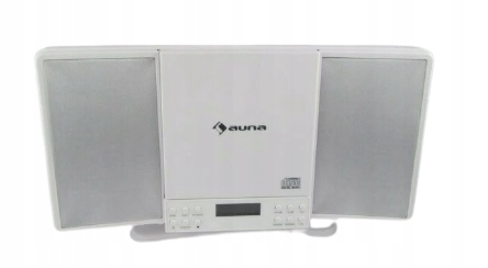 auna 10033181 wieża DAB+ Bluetooth CD/MP3 Kolor biały