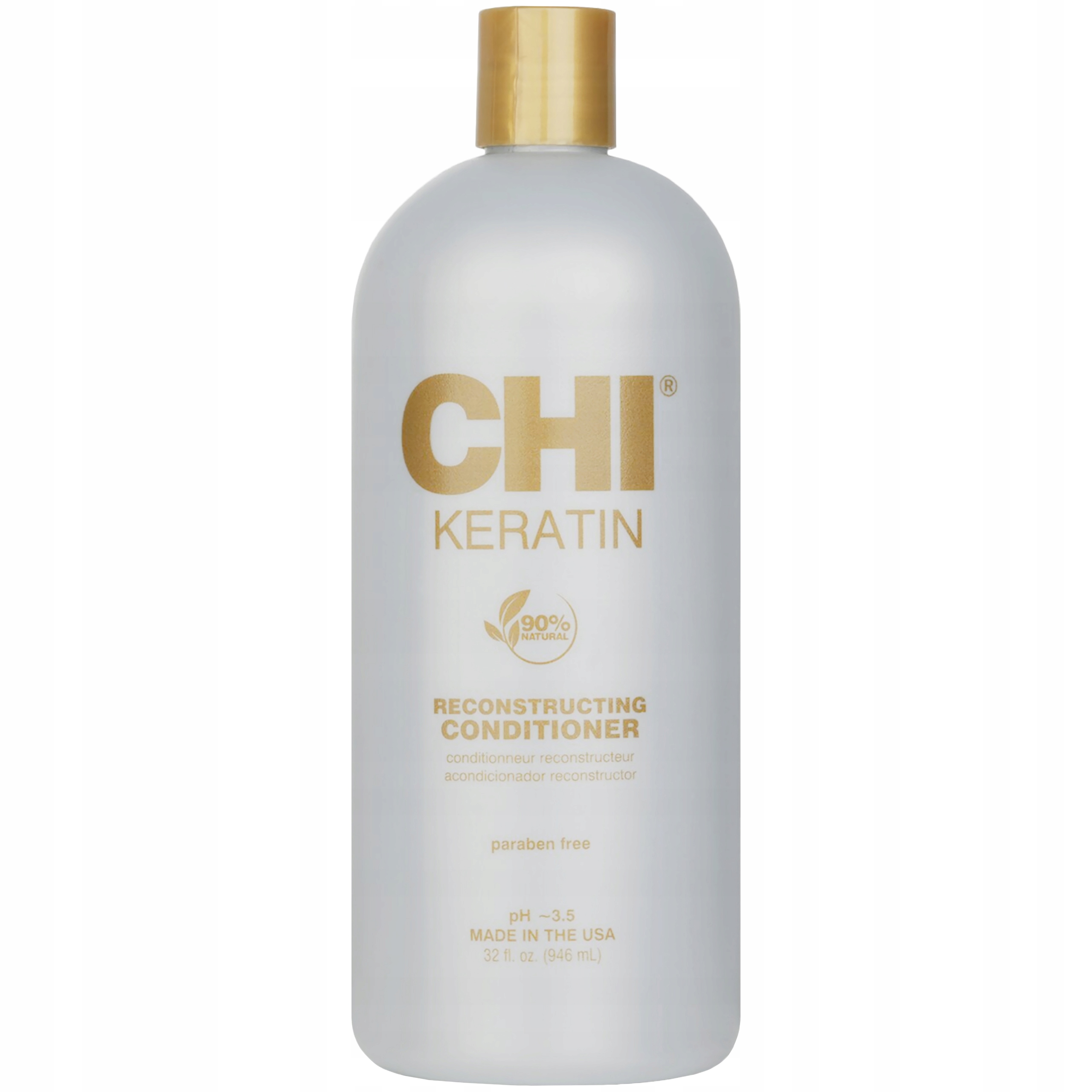 Chi Keratin conditioner 946ml duża odżywka do włosów z keratyną-Zdjęcie-0