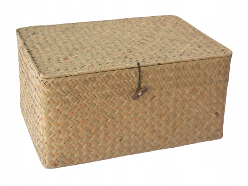 

Pojemnik Organizer Trawa Morska Pokrywa Natural XL