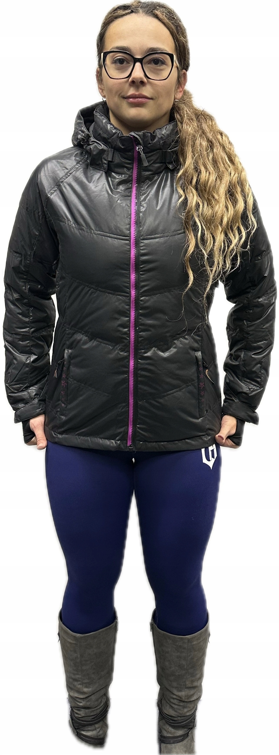 Dámská zimní péřová bunda Mercox Dicampilio black černá 23061/34