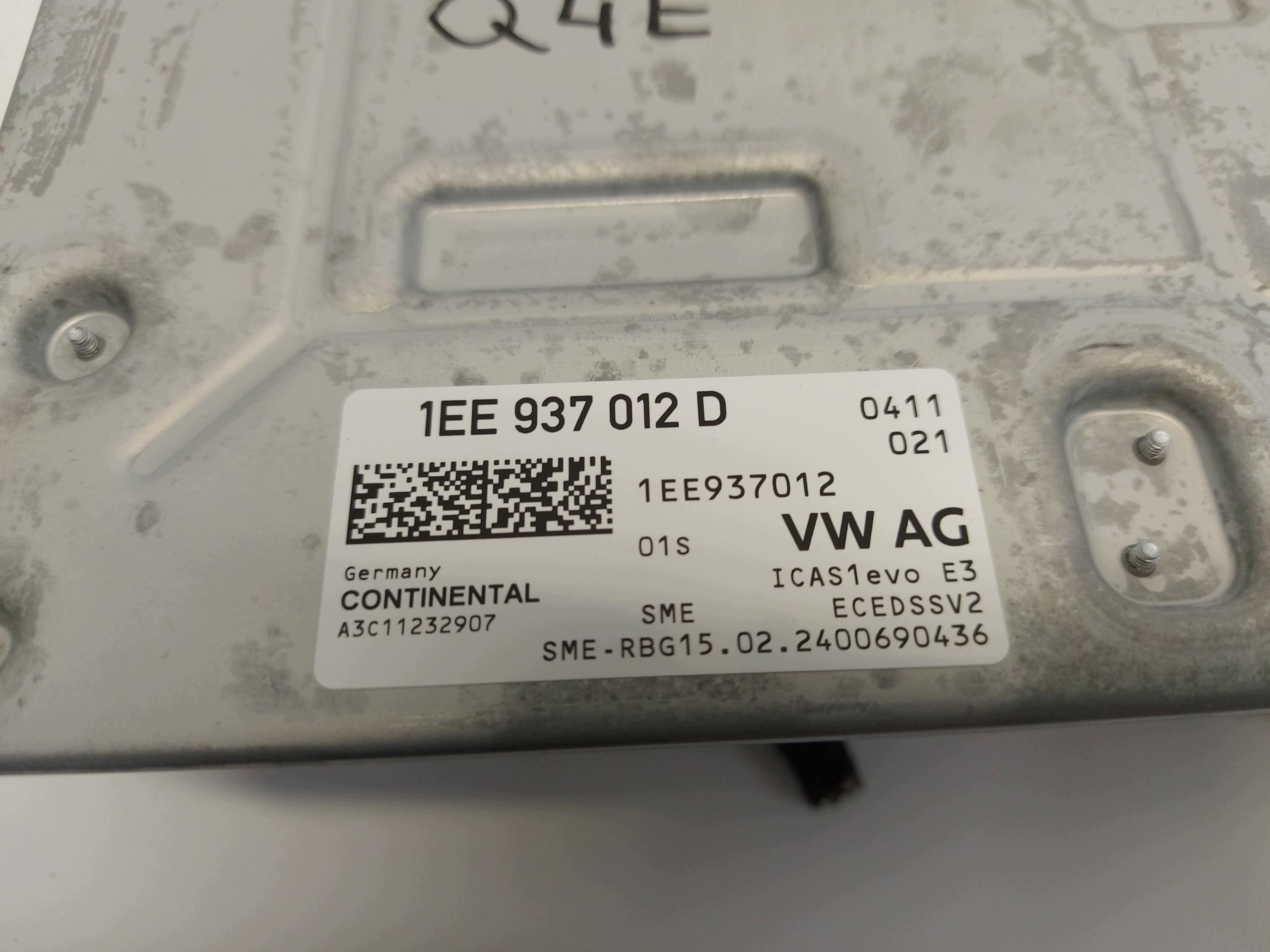 Audi Q4 89A 45 E-TRON , SUV, 2023, module control unit 1EE937012D