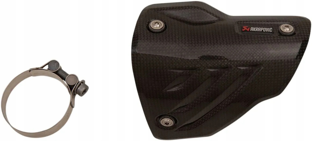 Tepelná ochrana výfuku Akrapovic Heat Shields Carbon Fiber P-HSB10E3