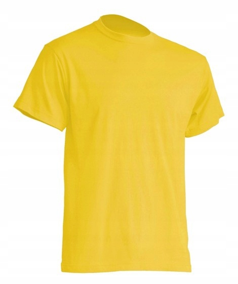 

T-shirt Męska koszulka Prm 190g żółta Sy r. S