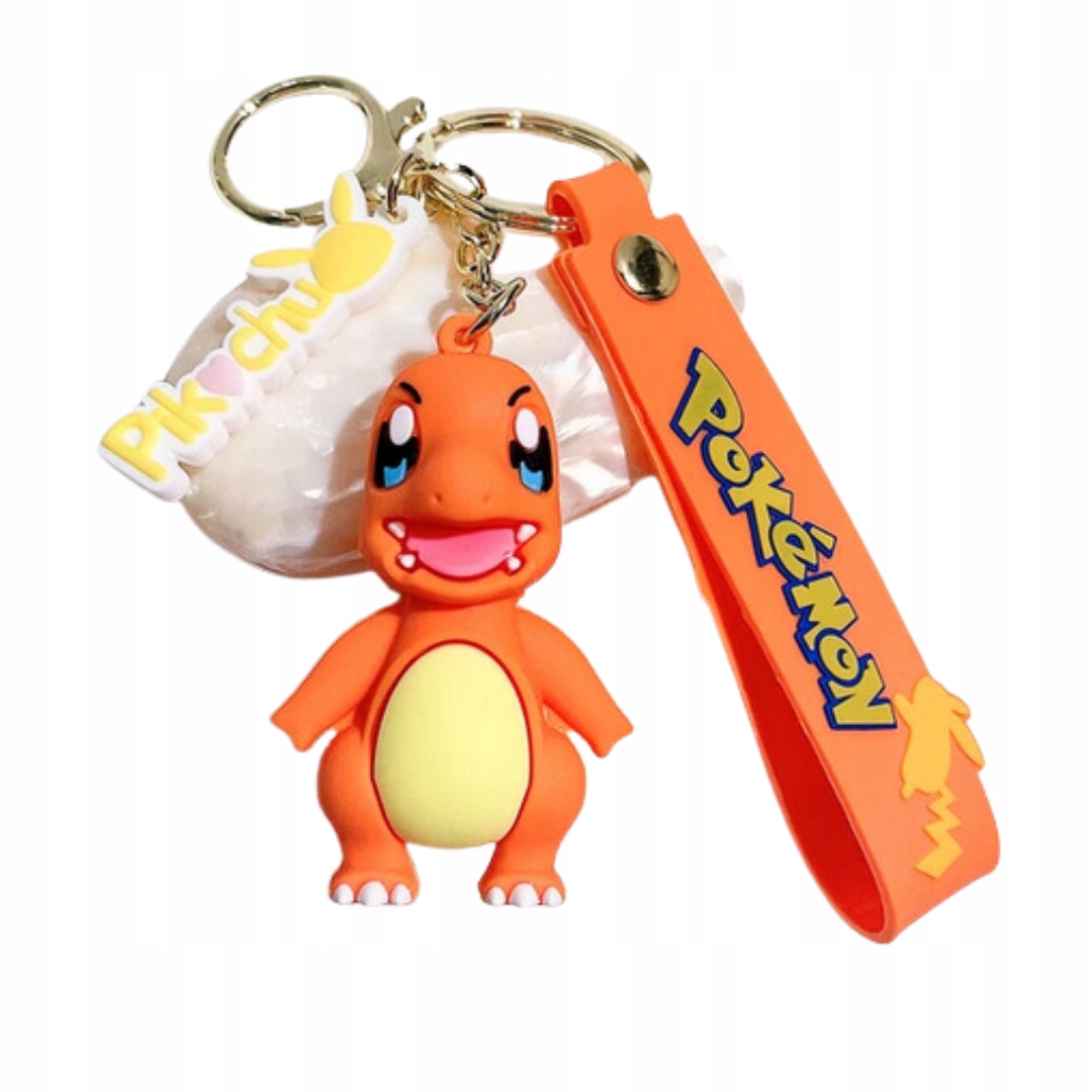 BRELOK DO KLUCZY BRELOCZEK ZAWIESZKA POSTAĆ Z BAJKI nowy pomarańczowy