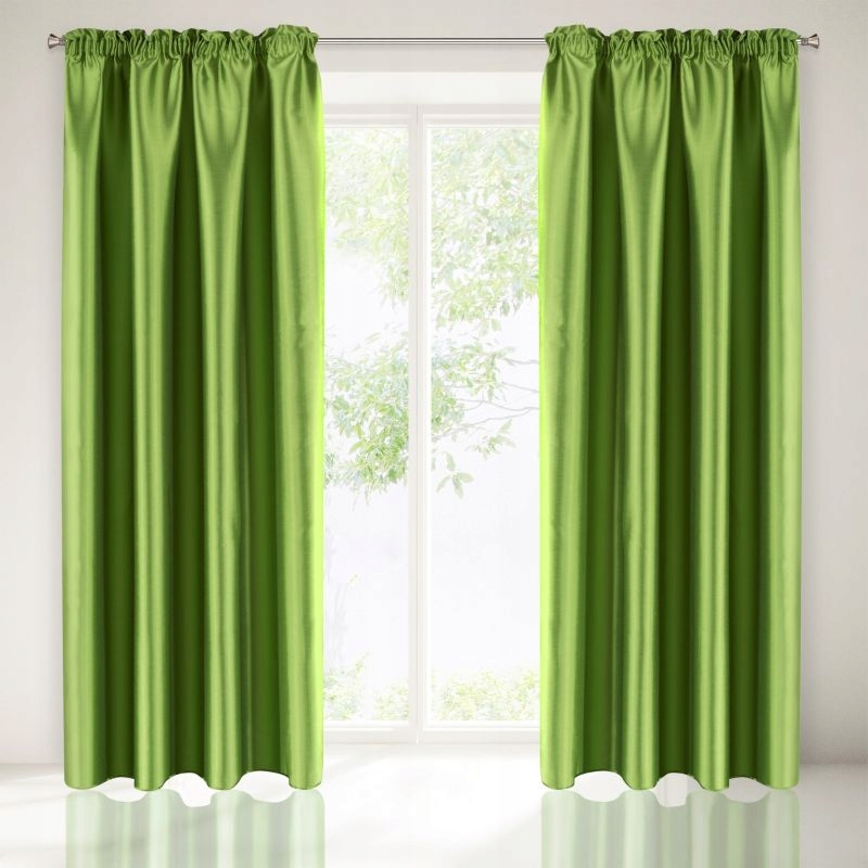 GOTOWE ZASŁONY ZASŁONA 140X250 GABI POŁYSK TAŚMA Wzór klasyczny