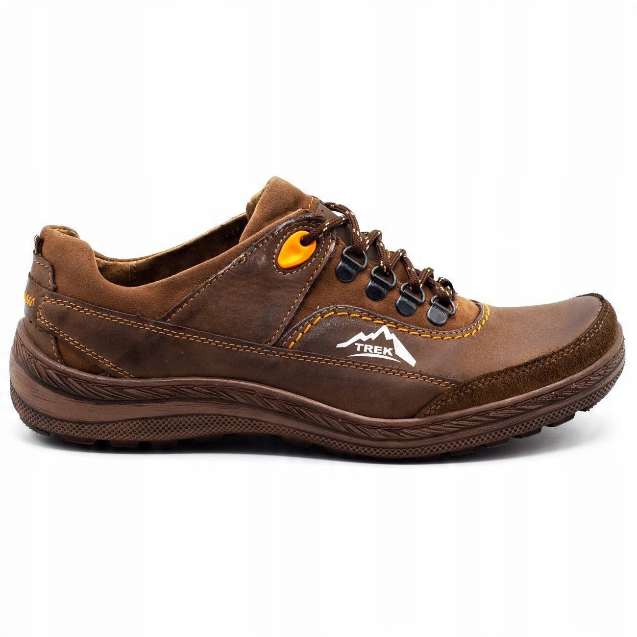 

Brązowe Skóra naturalna Buty Olivier r.41