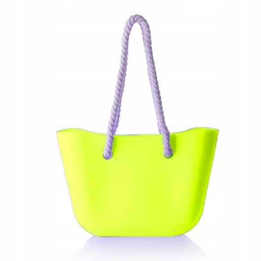 

O Torba Gumowa Torebka Hobo Jelly Shopper Bag Tgla