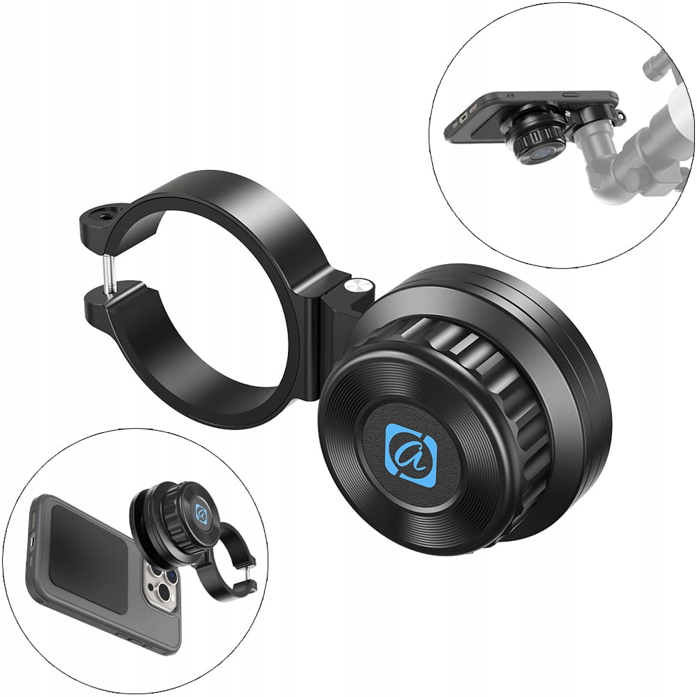 Uchwyt do telefonu na lunetę teleskop Apexel APL-F006 obejma 45-55 mm