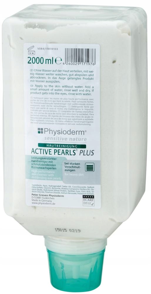 Čisticí prostředek na pokožku Active PearlsPlus skládací láhev 2000 ml