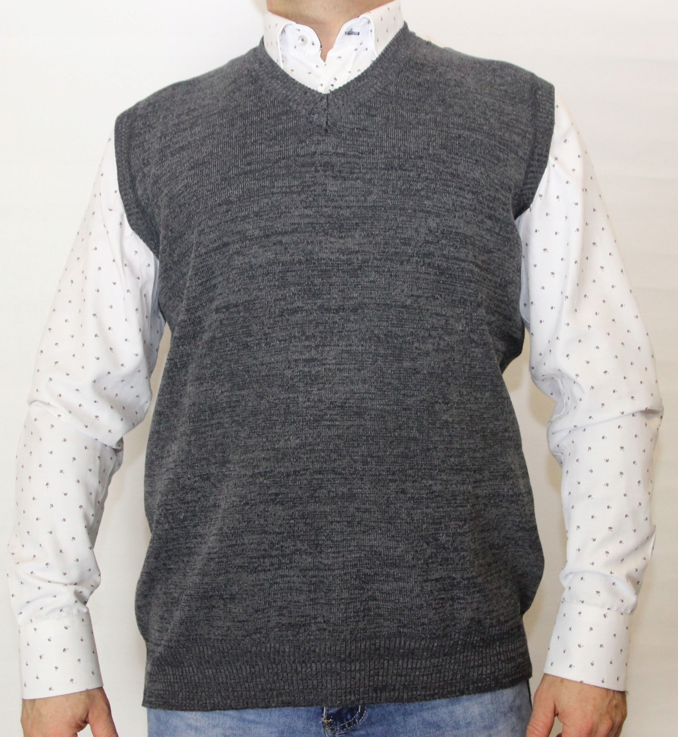 

Kamizelka Pulower Sweter bez Rękawów XXXL 3XL