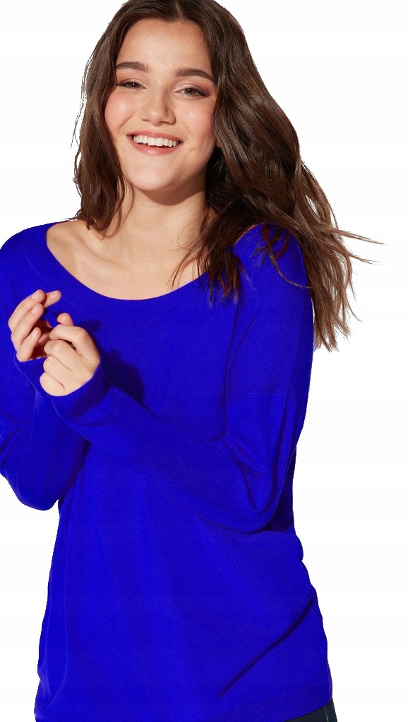 

Tezenis sweter bluzka M - 38 viskoza Over Size