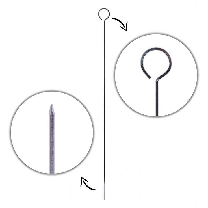 SZPIKULCE SZPILKI DO SZASZŁYKÓW 10SZT 30cm Kod producenta II