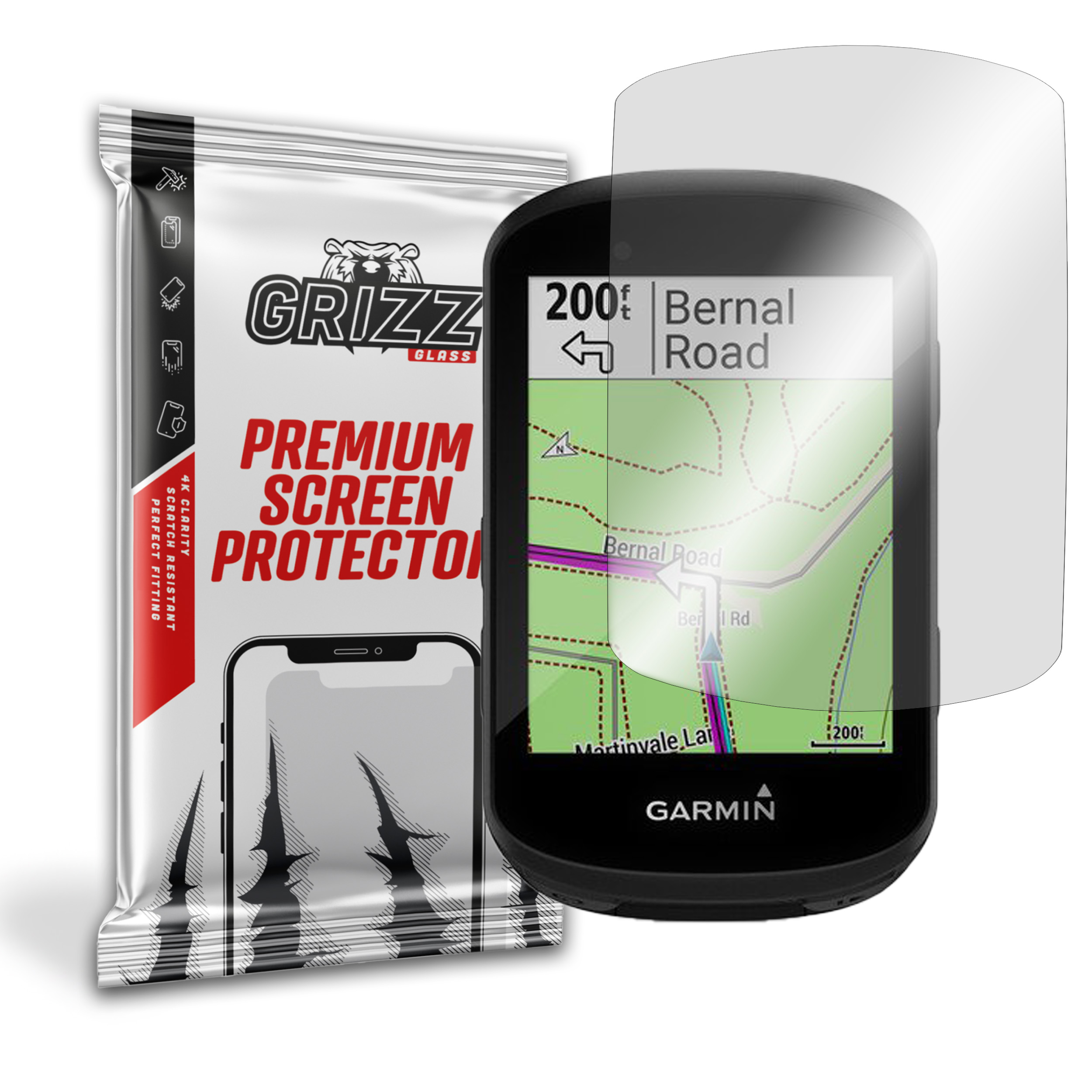 Szkło hybrydowe na ekran do Garmin Edge 530