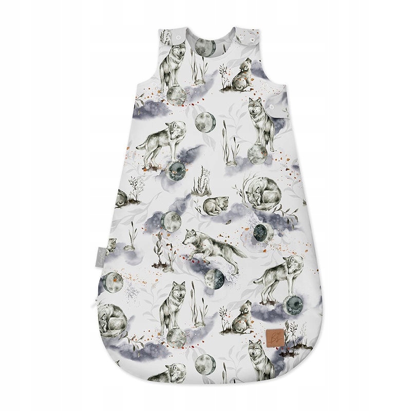 BABYSTEPS Śpiworek do spania One Size 1 TOG Wolf