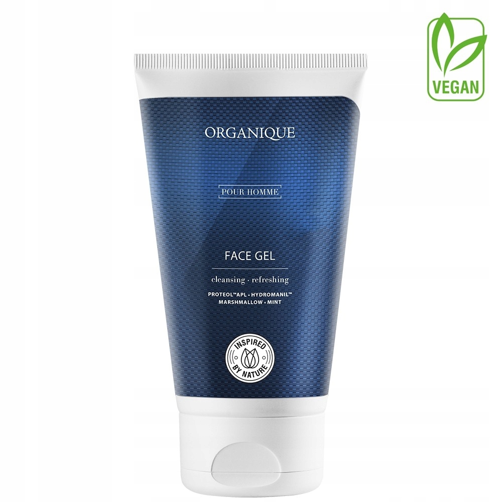 Organique Pour Homme Osvěžující gel na mytí obličeje pro muže 150 Ml