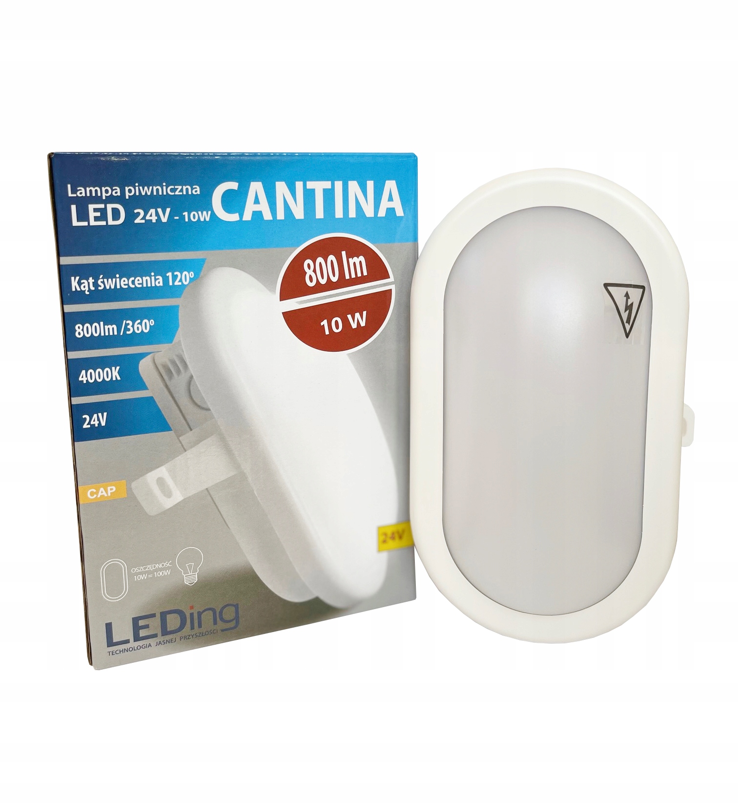 

Lampa do piwnicy garażu kanału Led 24V Ac/dc 10W