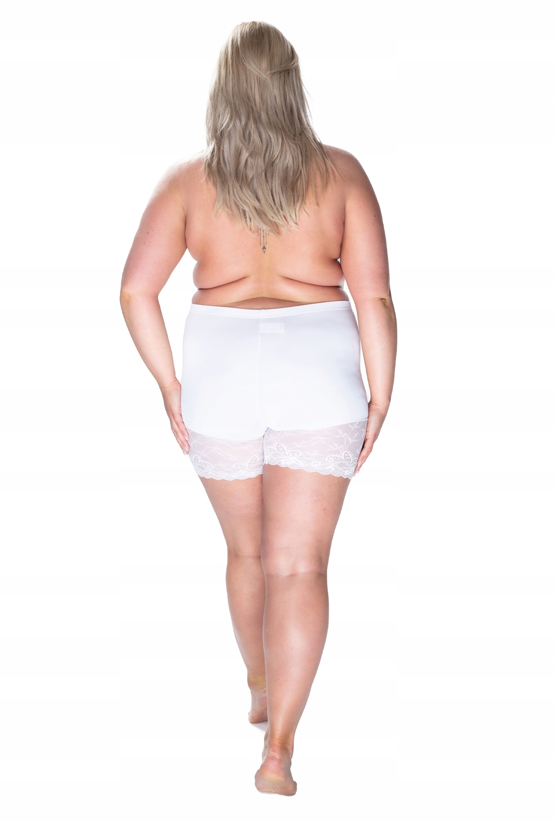 BIAŁE MAJTKI DAMSKIE SPODENKI ALLEGRA MEWA R.38 Fason Reformy