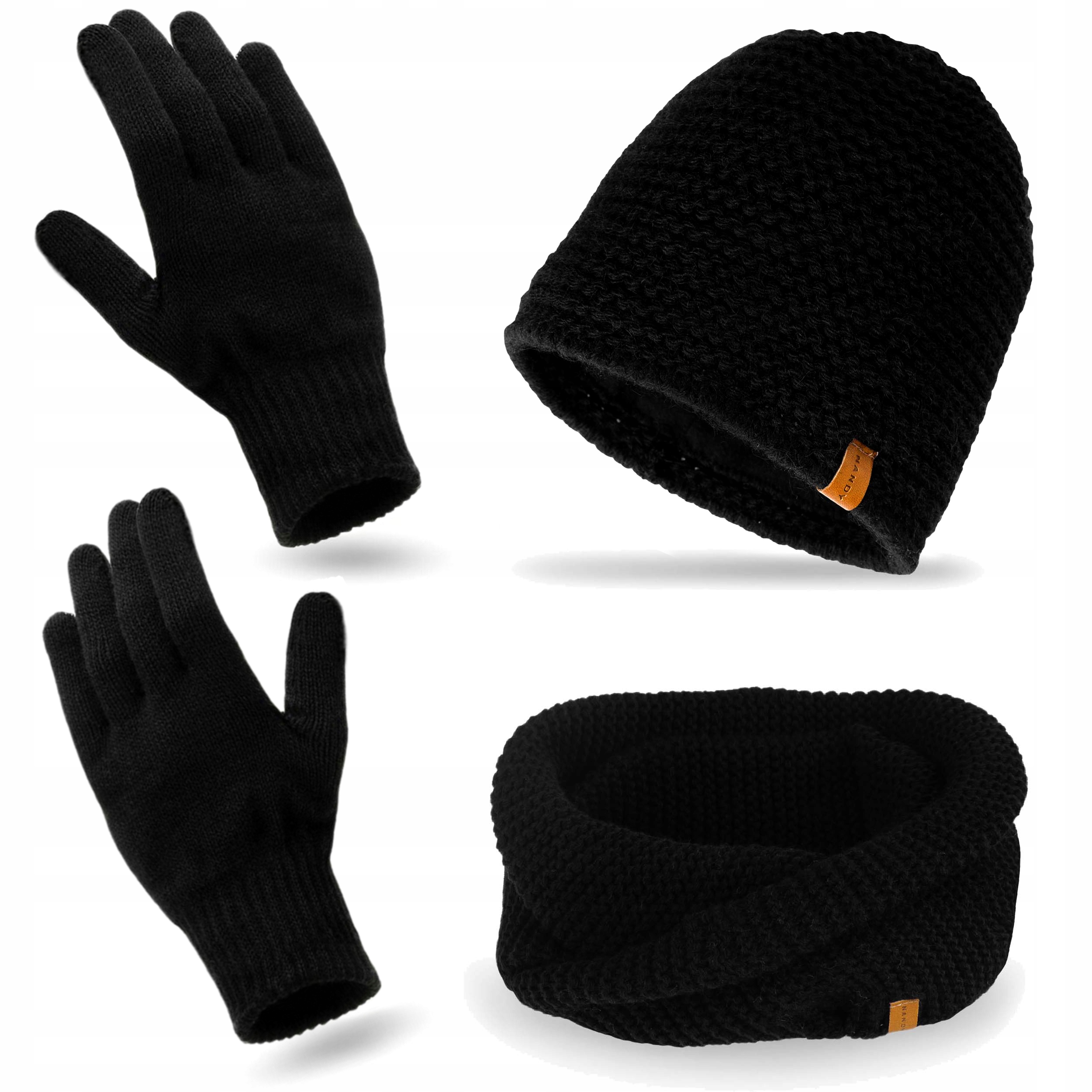 Dámská zimní sada Nandy Čepice Nákrčník rukavice