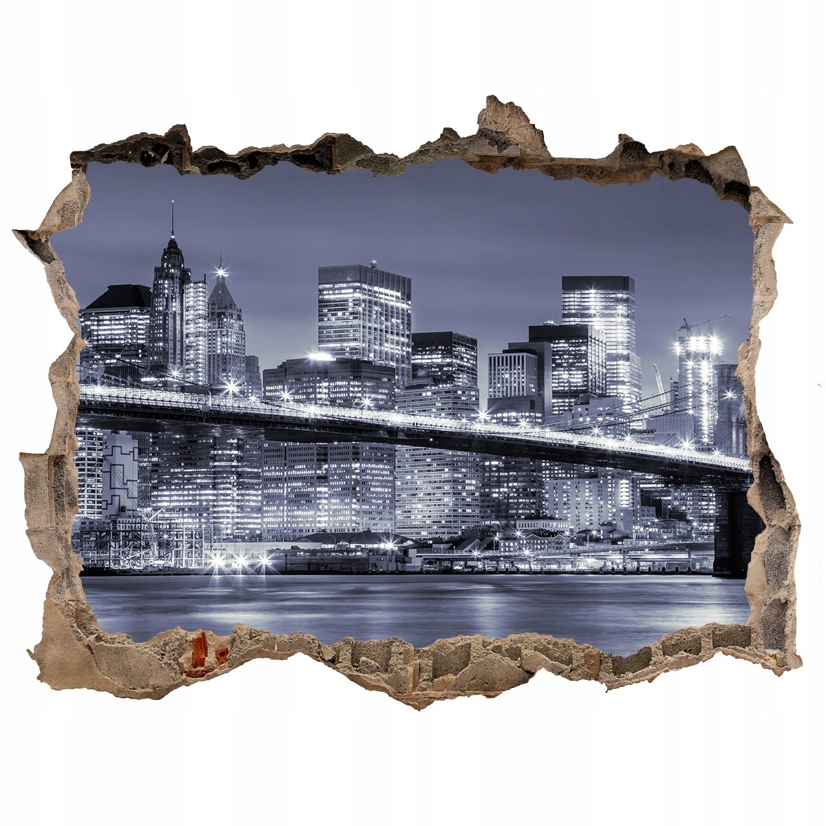 

Fototapeta dziura na ścianę Manhattan Nowy Jork