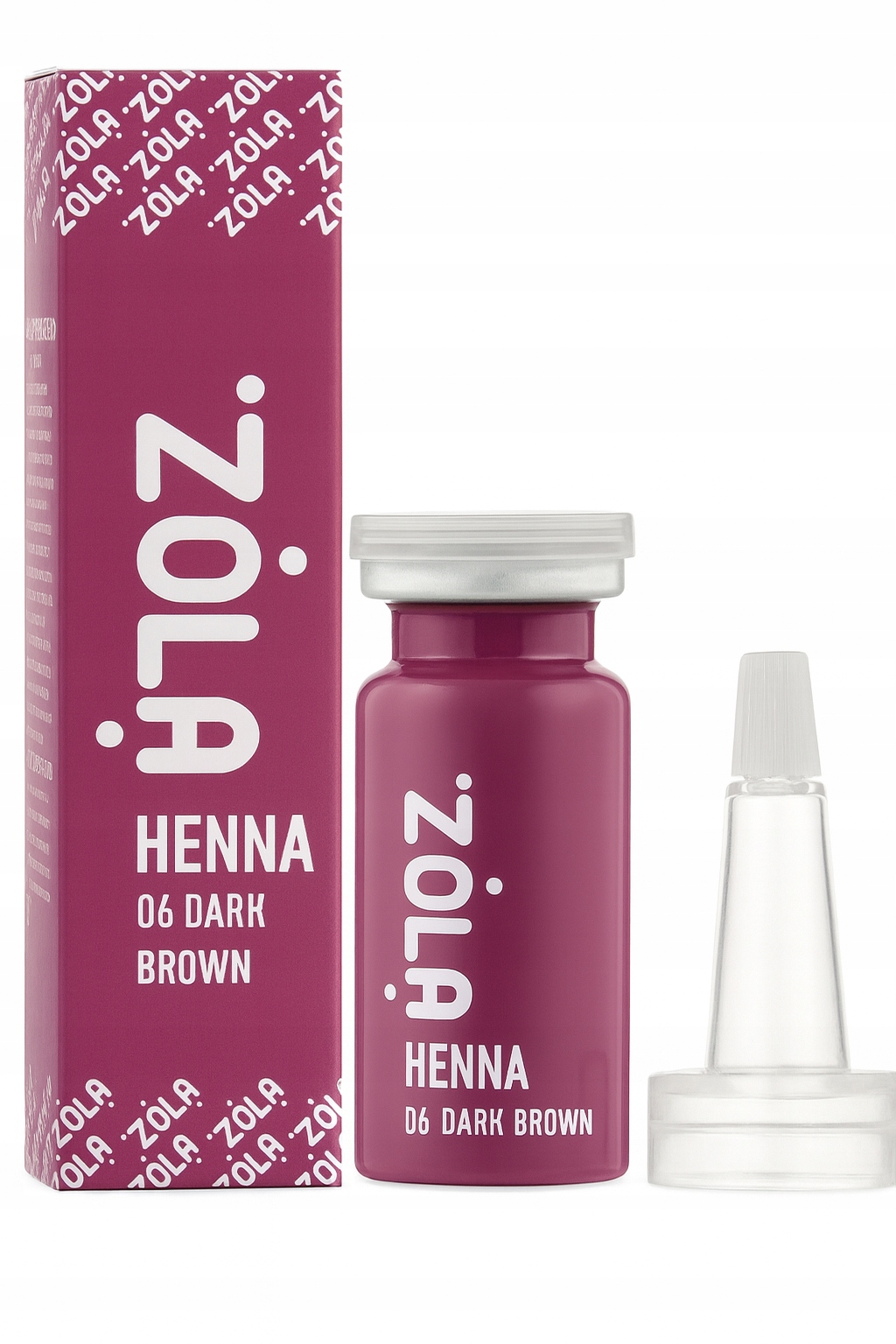 Zola Henna na barvení obočí 10 g 06 Tmavě hnědá