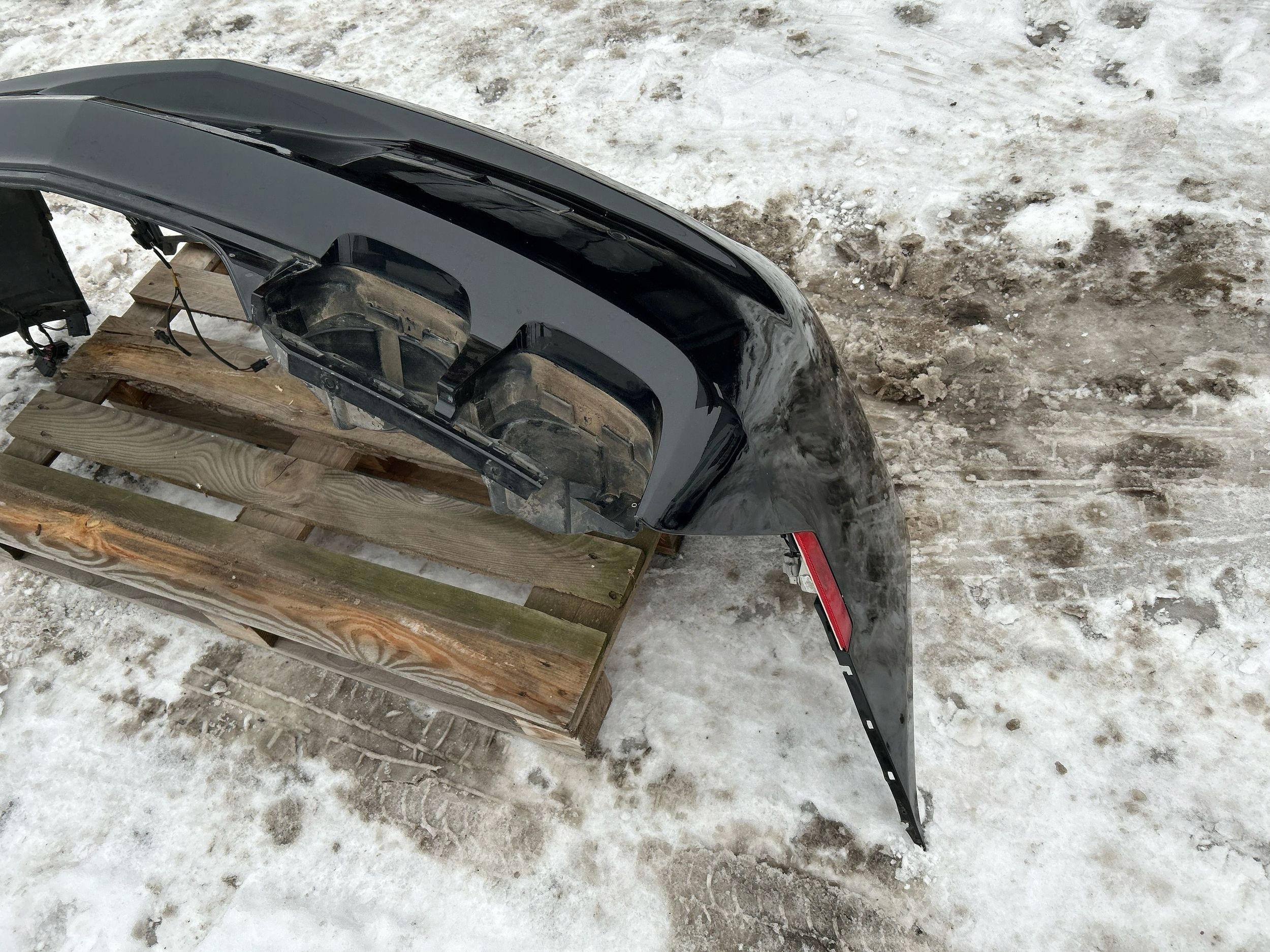 bumper rear part rear Chevrolet Camaro 2009-2013