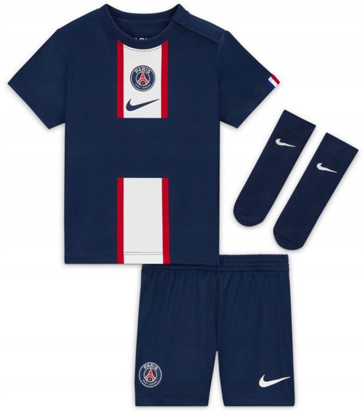 Nike komplet dziecięcy 3 szt. elementowy niebieski rozmiar 80