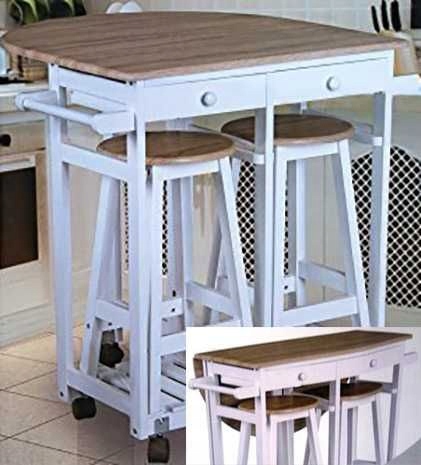 stół 2 taborety SKŁADANY mobilny Kuchnia Działka Marka inna