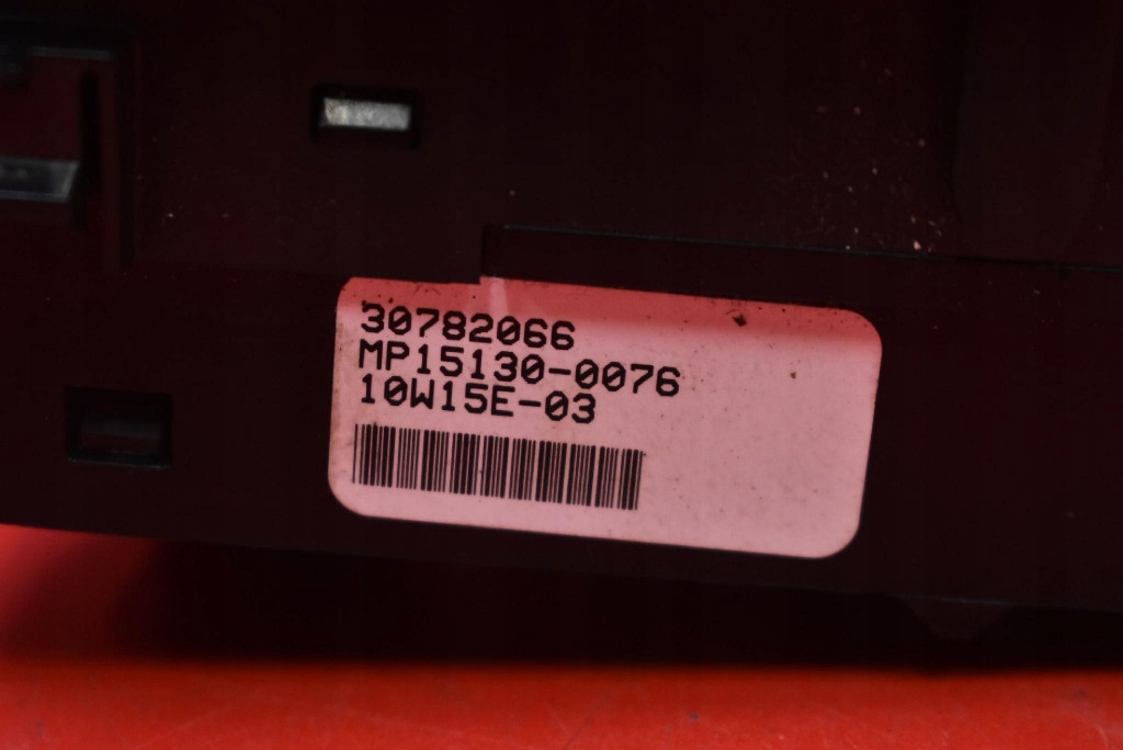 control panel radio 30782066 VOLVO XC60 1 and 08-13