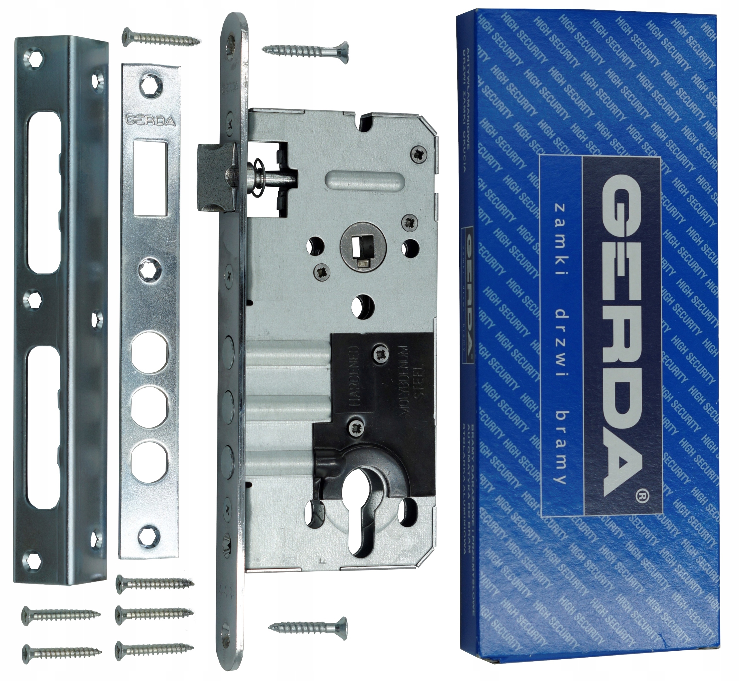 Gerda Zamek wpuszczany do drzwi ZW1000 atest 90/50