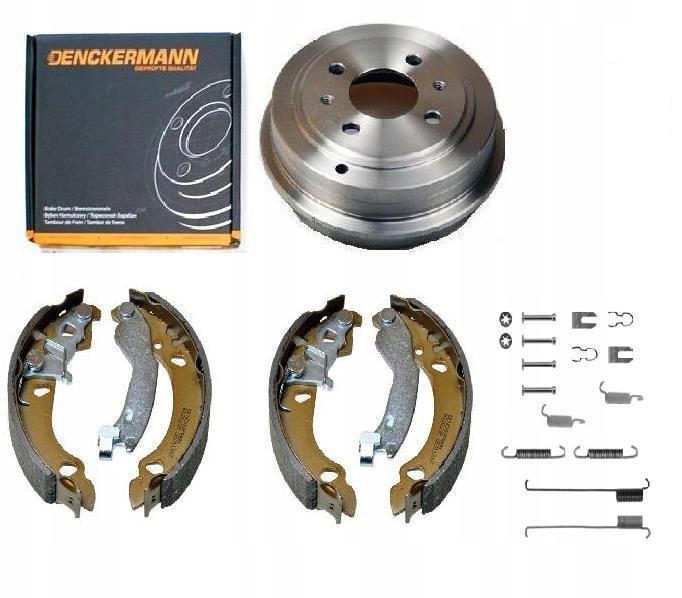 Bubny Čelisti Pružiny Fiat Panda II Bez Abs Sada